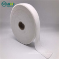 China wholesale hot sell 100% polyester stretch waist band interlining waistband high elastic adhesive dot fuse for Jeans pant